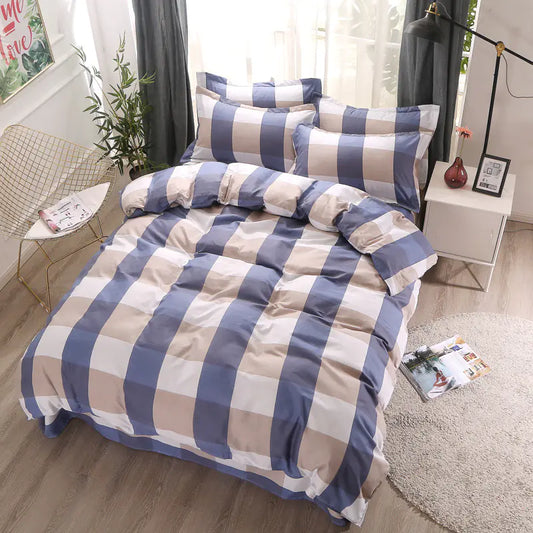 4-Piece Bedding Set with Sheets and Duvet Cover