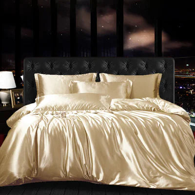 Luxury Silk 4-Piece Bedding Set