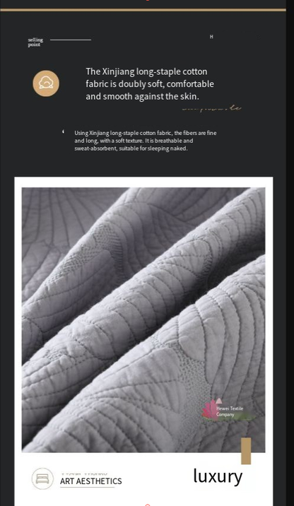 Embroidered 3-Piece Bedding Set